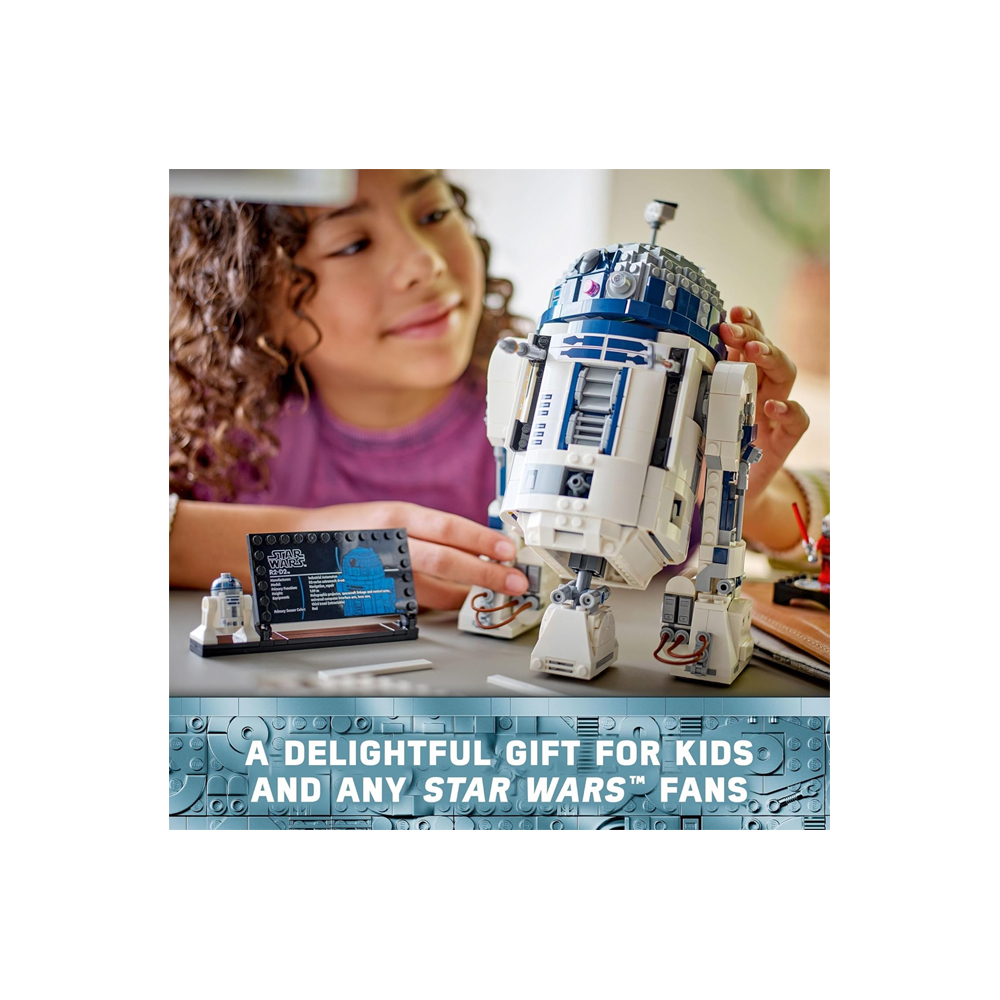 LEGO STAR WARS R2 D2 BRICK BUILT DROID 75379 - 2