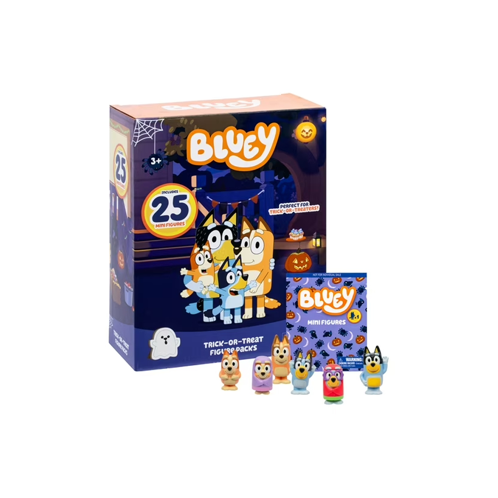 BLUEY MINI FIGURE MULTI PACK 25 UNIDADES EXCLUSIVO WALMART - 1