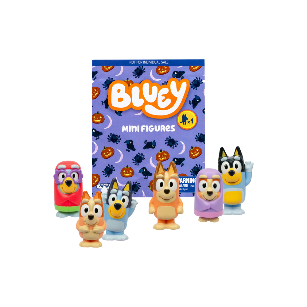 BLUEY MINI FIGURE MULTI PACK 25 UNIDADES EXCLUSIVO WALMART - 2