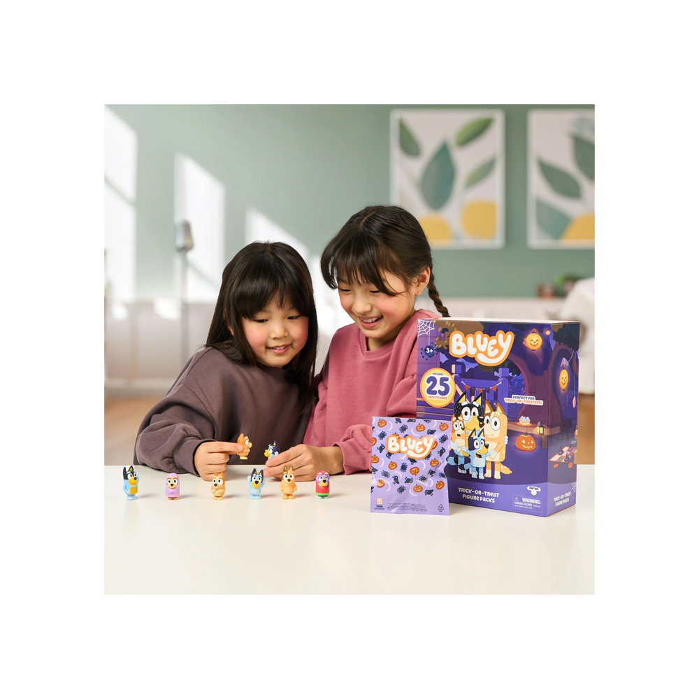 BLUEY MINI FIGURE MULTI PACK 25 UNIDADES EXCLUSIVO WALMART - 4