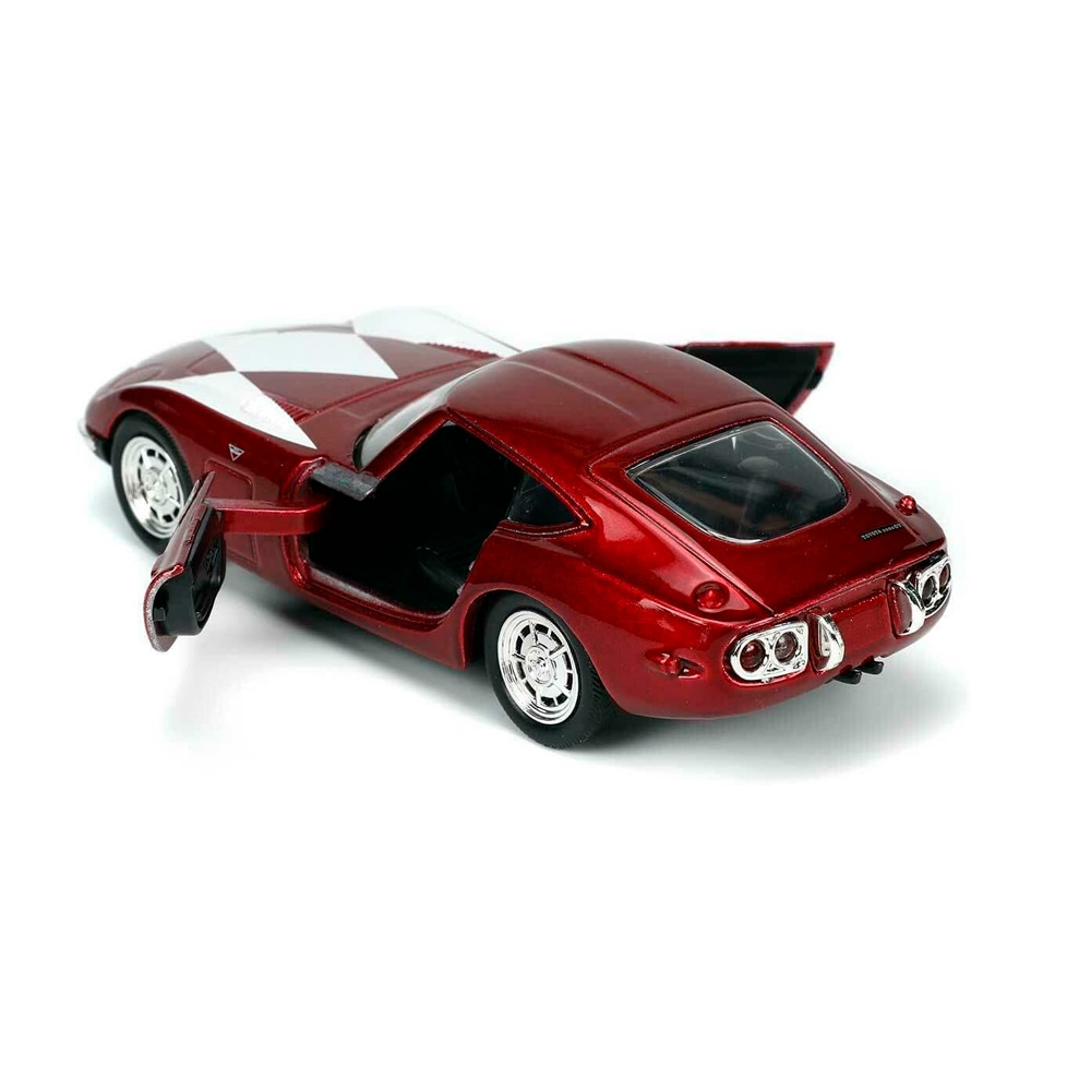 JADA TOY MMPR 2000 TOYOTA GT 1 32 VEHICLE WITH RED RANGER - 3