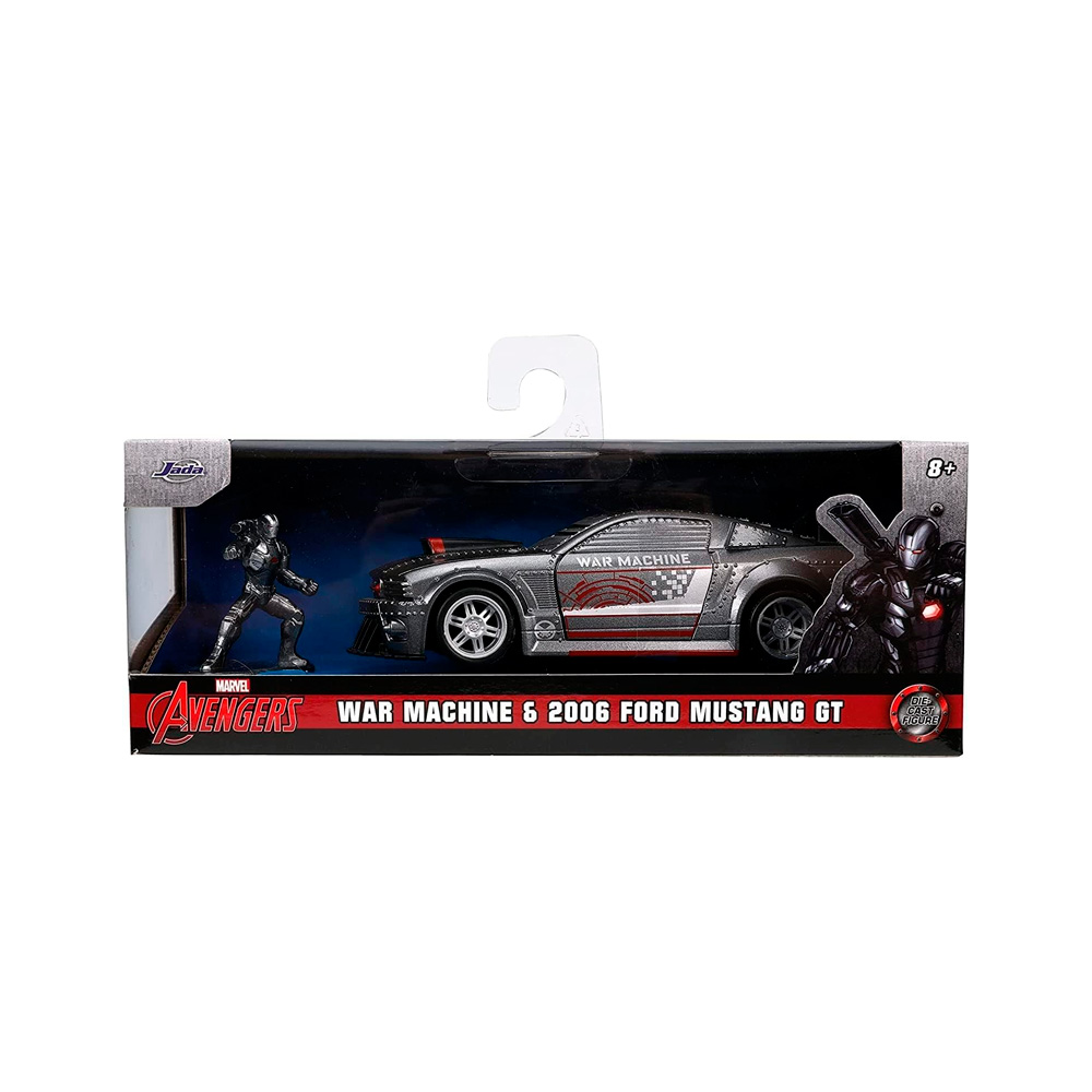 JADA TOY MARVEL 1 32 WAR MACHINE 2006 FORD MUSTANG GT - 4
