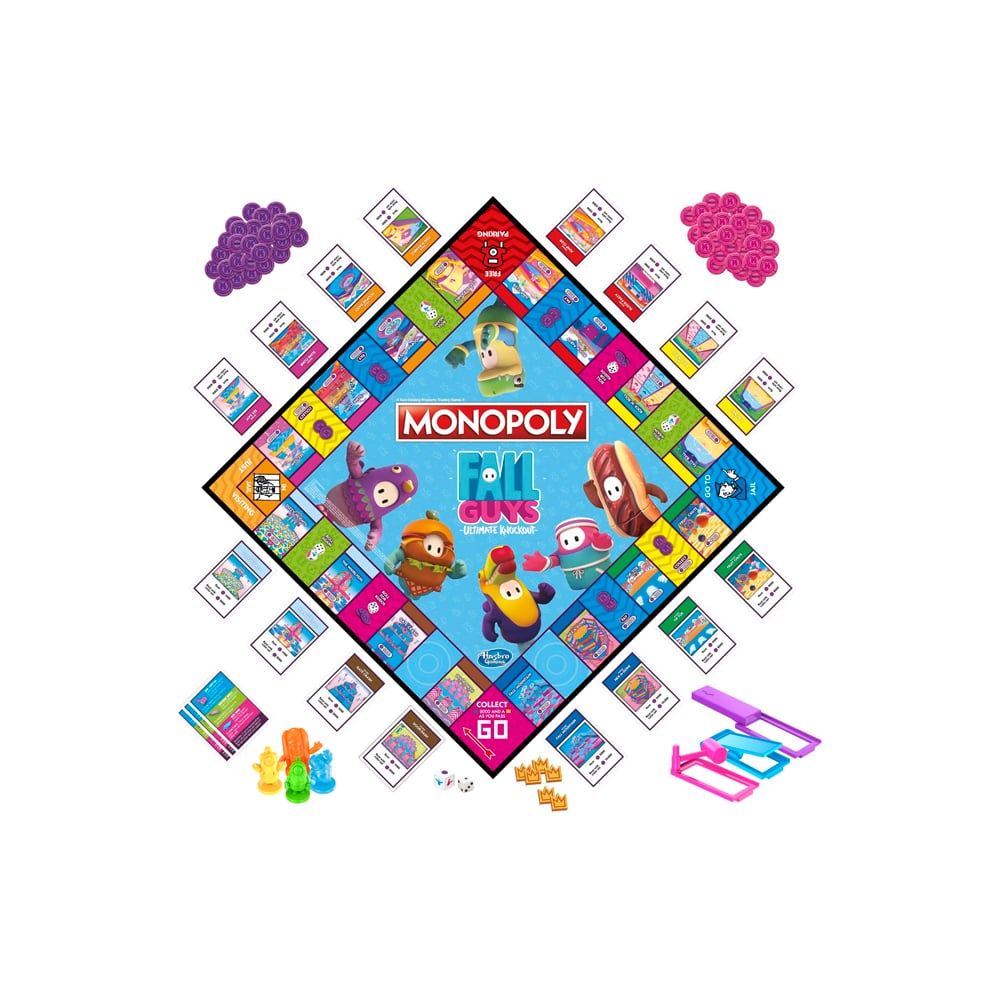MONOPOLY FALL GUYS ULTIMATE KNOCKOUT EDITION EXCLUSIVO USA - 2