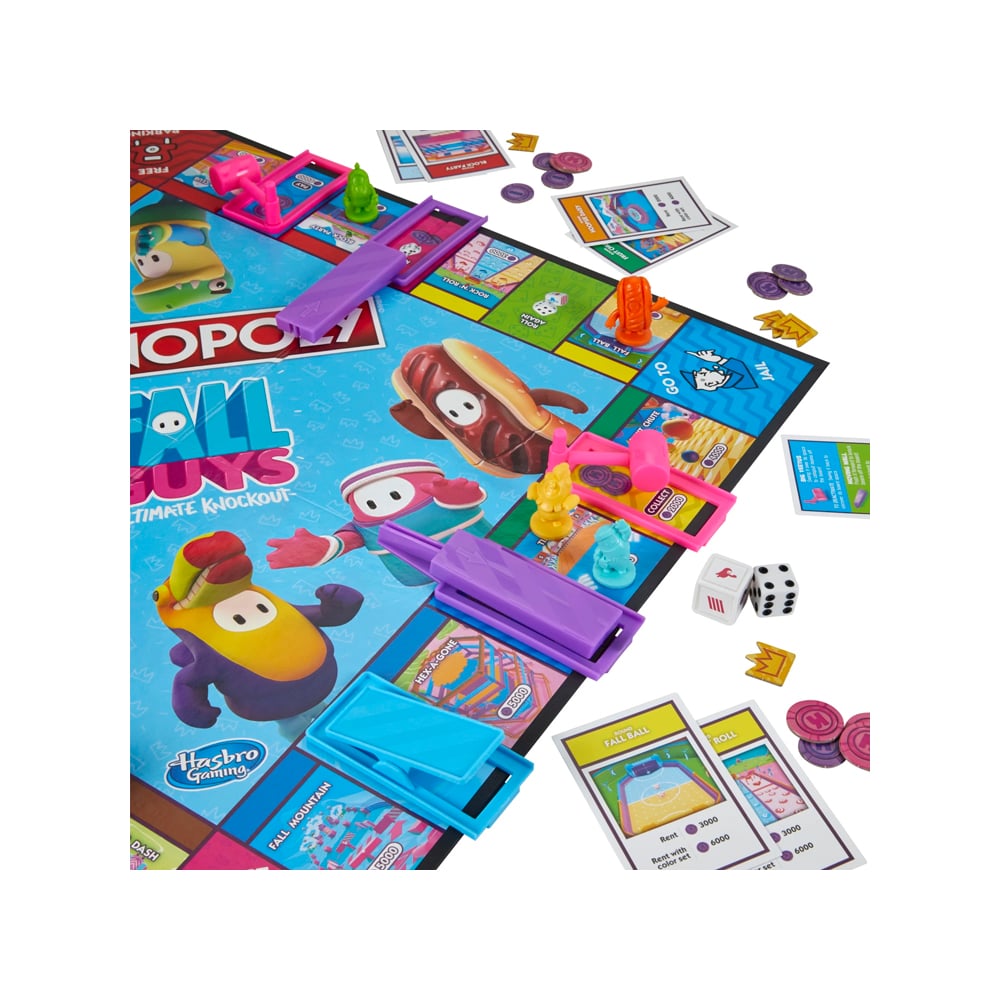 MONOPOLY FALL GUYS ULTIMATE KNOCKOUT EDITION EXCLUSIVO USA - 3