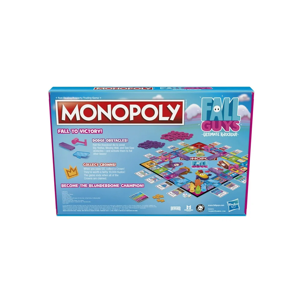 MONOPOLY FALL GUYS ULTIMATE KNOCKOUT EDITION EXCLUSIVO USA - 6