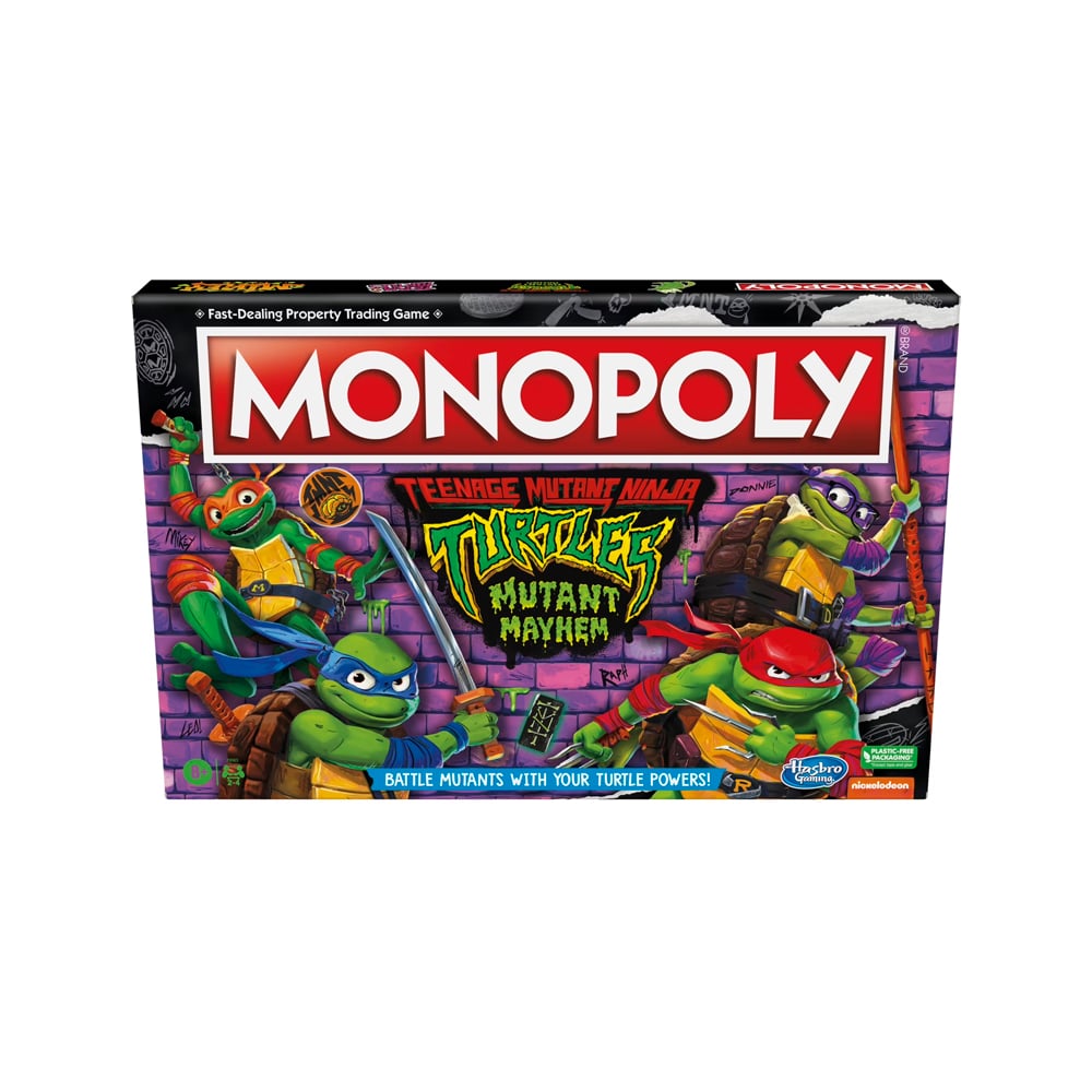 MONOPOLY TEENAGE MUTANT NINJA TURTLES MUTANT EXCLUSIVO USA - 1