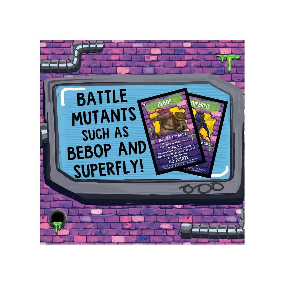 MONOPOLY TEENAGE MUTANT NINJA TURTLES MUTANT EXCLUSIVO USA - 5