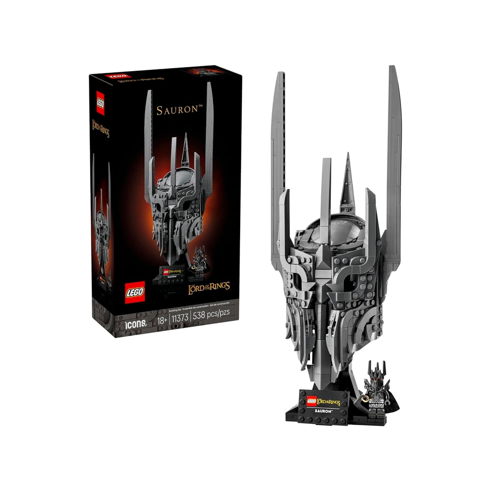 LEGO ICONS THE LORD OF THE RINGS SAURONS HELMET 11373 - 1