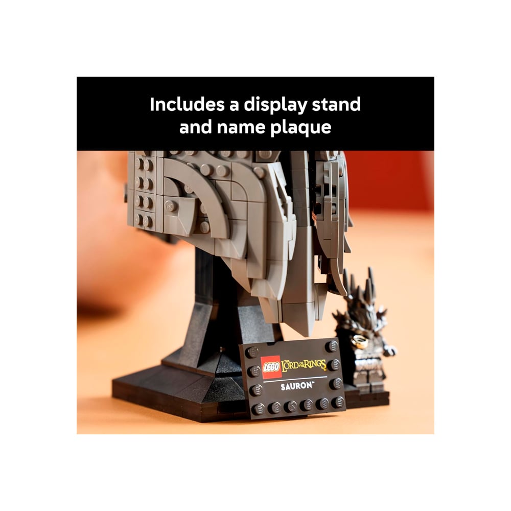 LEGO ICONS THE LORD OF THE RINGS SAURONS HELMET 11373 - 4
