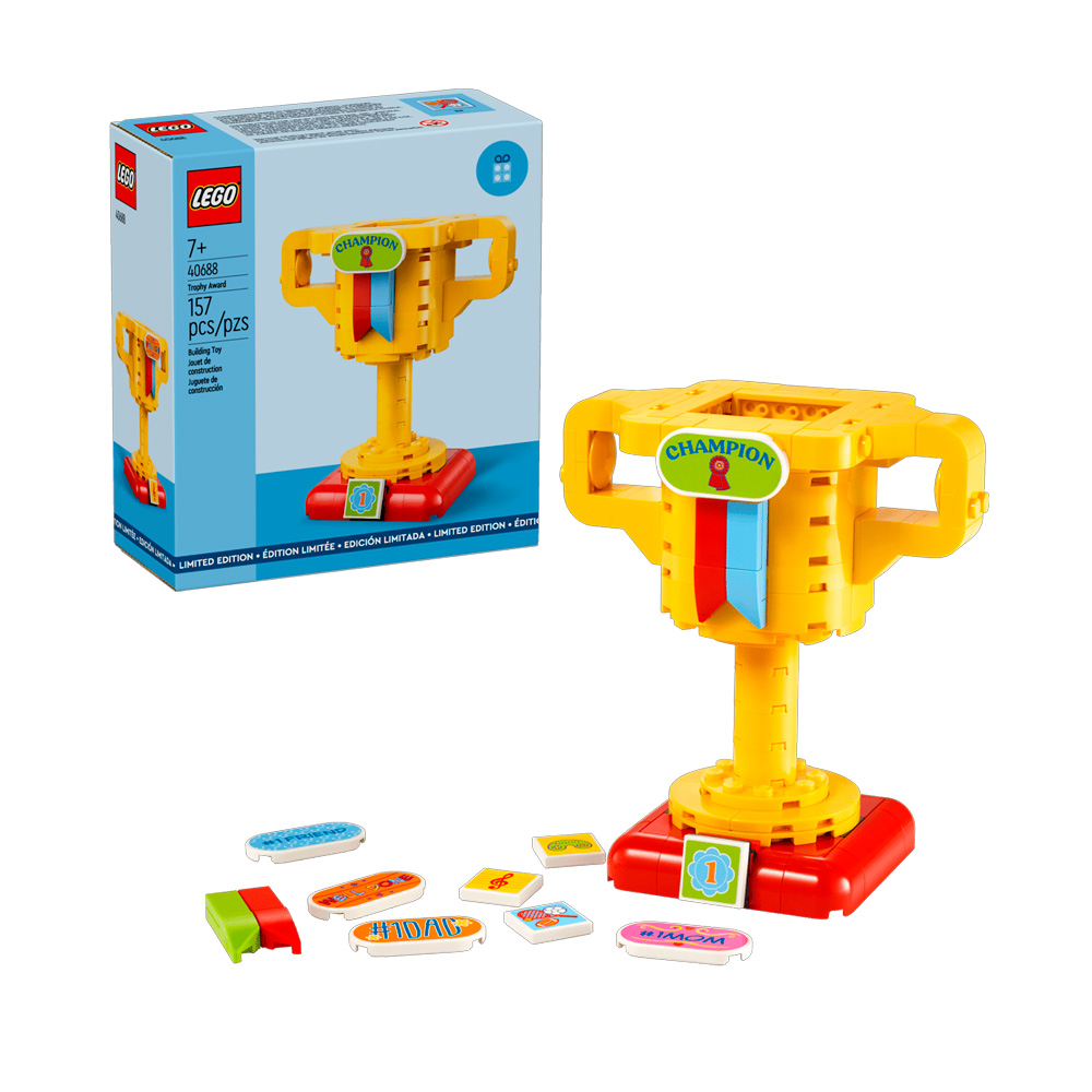 LEGO BUILDABLE CUSTOMIZABLE TROPHY AWARD KIT 40688 - 1