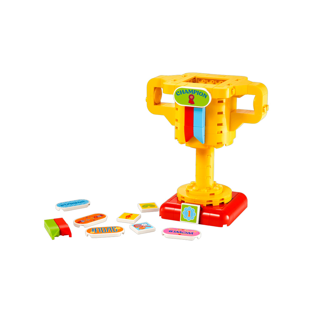 LEGO BUILDABLE CUSTOMIZABLE TROPHY AWARD KIT 40688 - 3