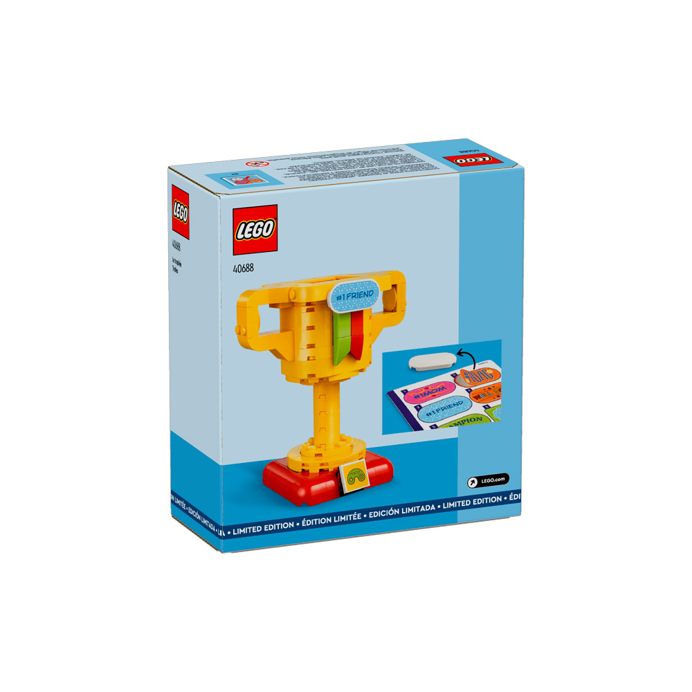 LEGO BUILDABLE CUSTOMIZABLE TROPHY AWARD KIT 40688 - 4