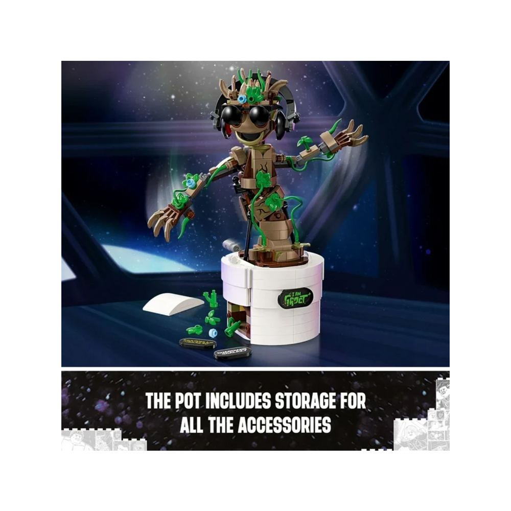 LEGO MARVEL DANCING GROOT THE INFINITY SAGA 76297 - 3