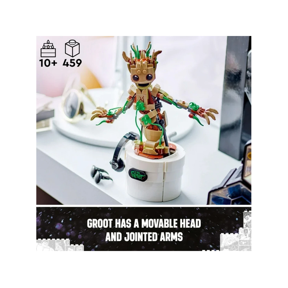 LEGO MARVEL DANCING GROOT THE INFINITY SAGA 76297 - 4