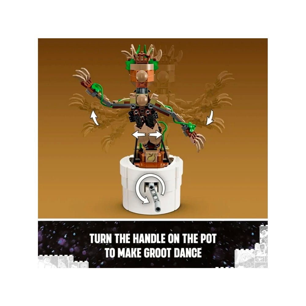 LEGO MARVEL DANCING GROOT THE INFINITY SAGA 76297 - 5