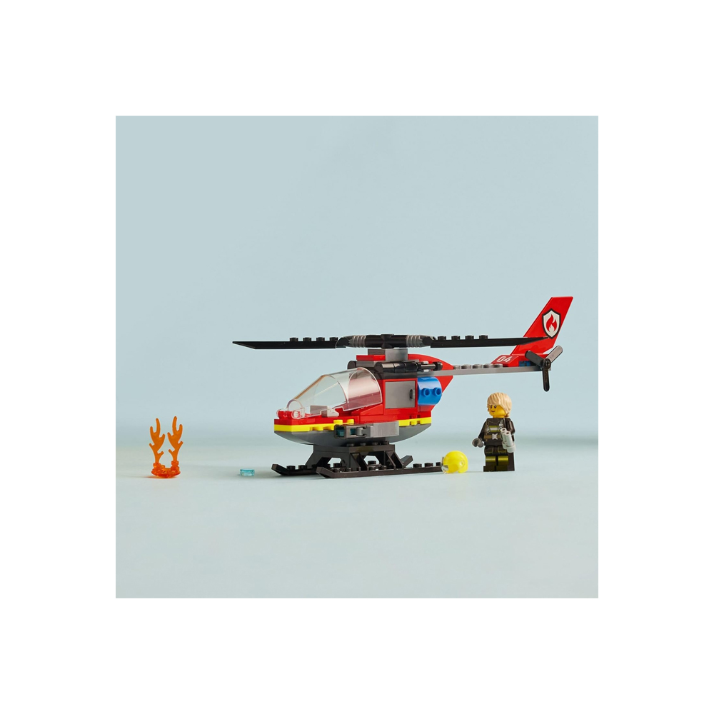 LEGO CITY FIRE RESCUE HELICOPTER 60411 - 4