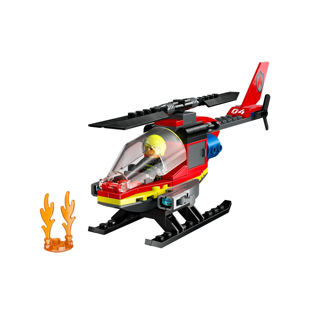 LEGO CITY FIRE RESCUE HELICOPTER 60411 - 5