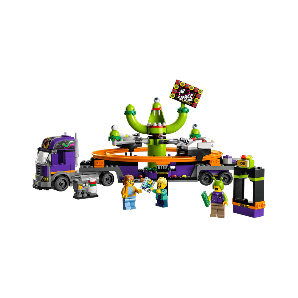 LEGO CITY SPACE RIDE AMUSEMENT TRUCK 60313 - 2