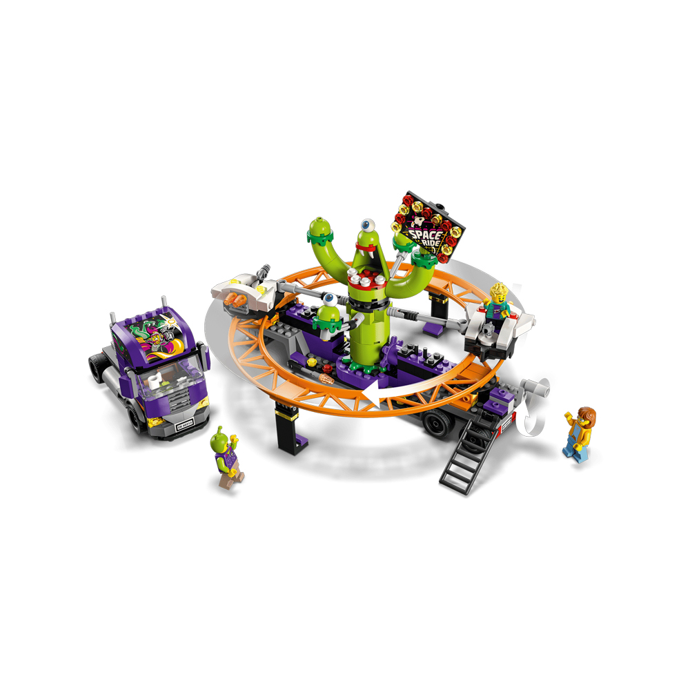 LEGO CITY SPACE RIDE AMUSEMENT TRUCK 60313 - 5