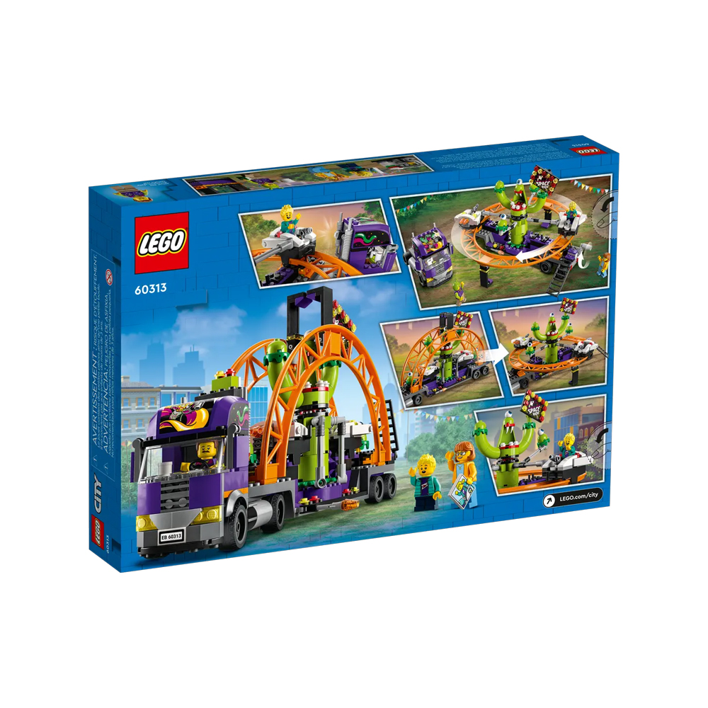 LEGO CITY SPACE RIDE AMUSEMENT TRUCK 60313 - 6