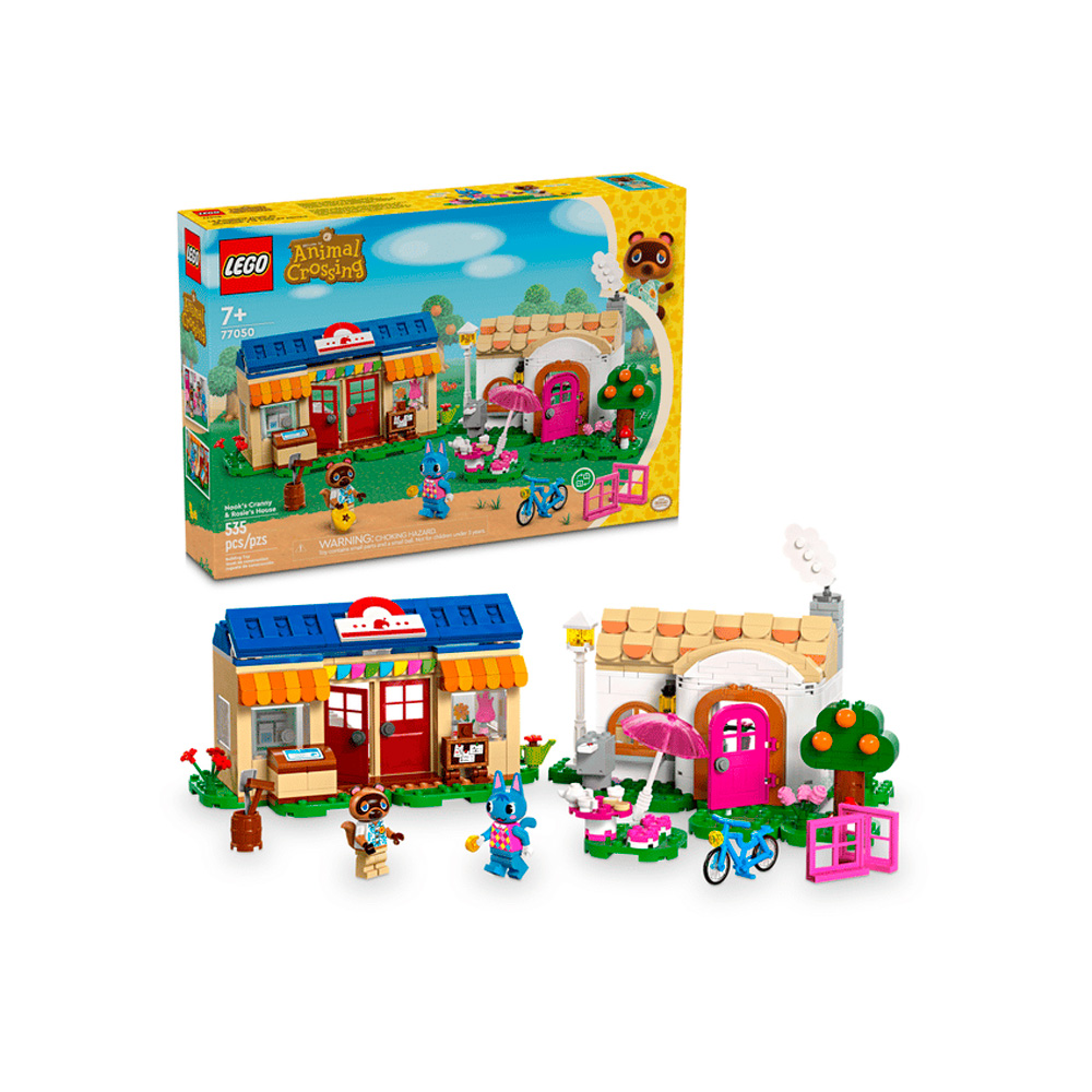 LEGO ANIMAL CROSSING NOOKS CRANNY ROSIES HOUSE 77050 - 1