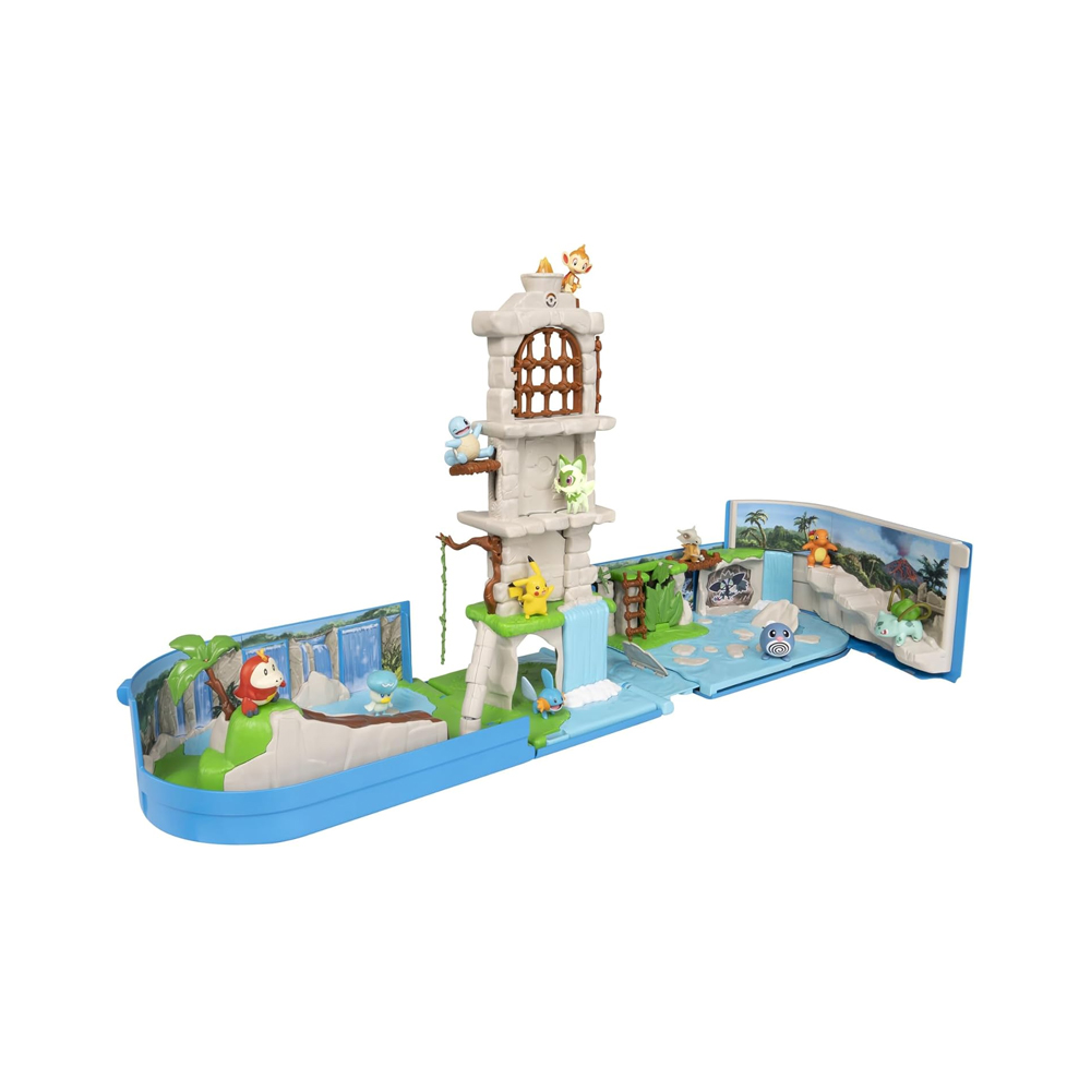 POKEMON JAZWARES CARRY CASE BATTLE RUINS PLAYSET - 1