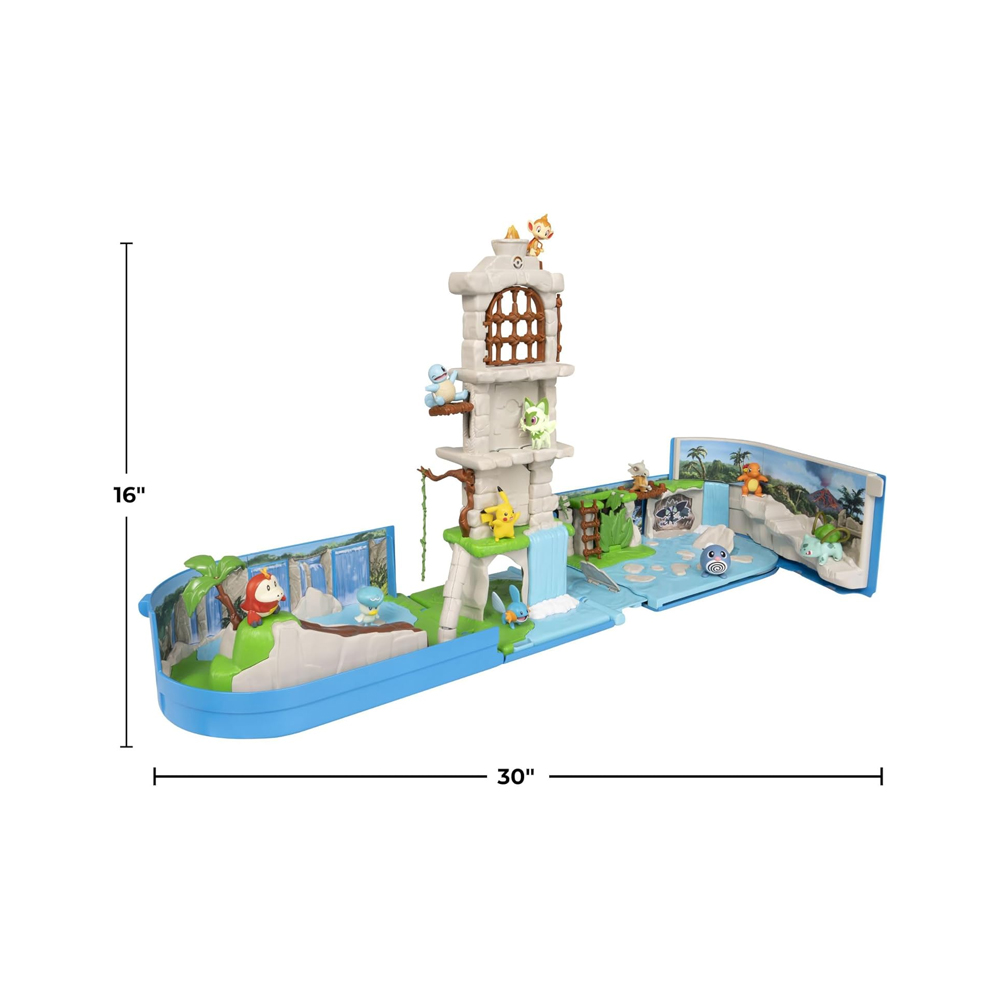 POKEMON JAZWARES CARRY CASE BATTLE RUINS PLAYSET - 2
