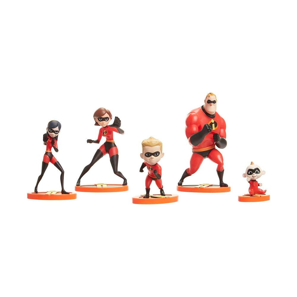 THE INCREDIBLES 2 FAMILY FIGURE SET - 2
