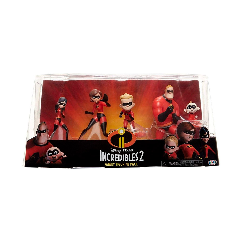 THE INCREDIBLES 2 FAMILY FIGURE SET - 3
