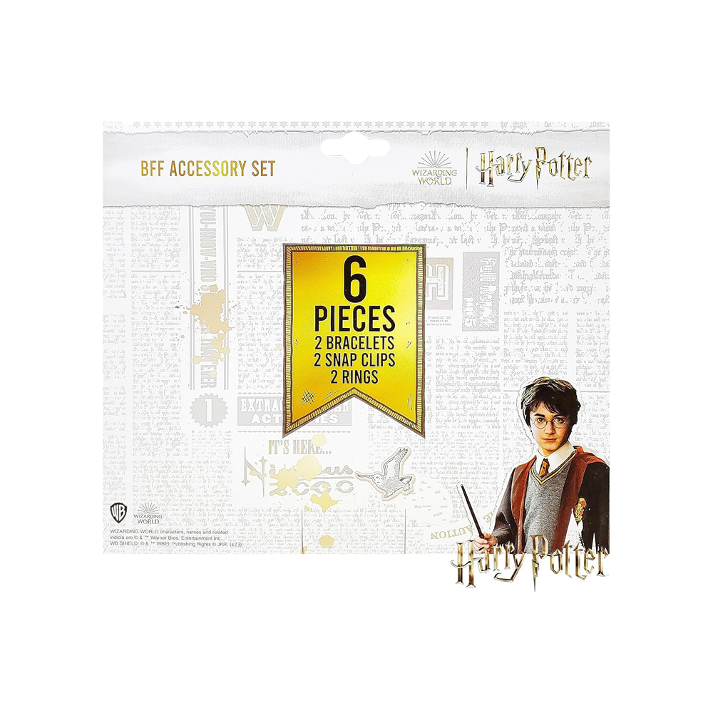 HARRY POTTER GIRLS BFF SET DE JOYERO DE JUGUETE DE 6 PIEZAS - 6