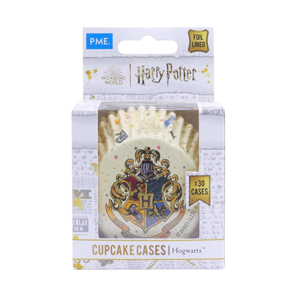 HARRY POTTER FOIL CUPCAKE CASES PACK DE 30 UNIDADES WHITE - 2