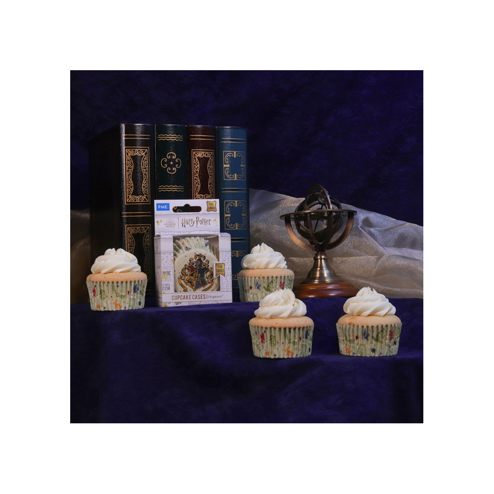 HARRY POTTER FOIL CUPCAKE CASES PACK DE 30 UNIDADES WHITE - 3