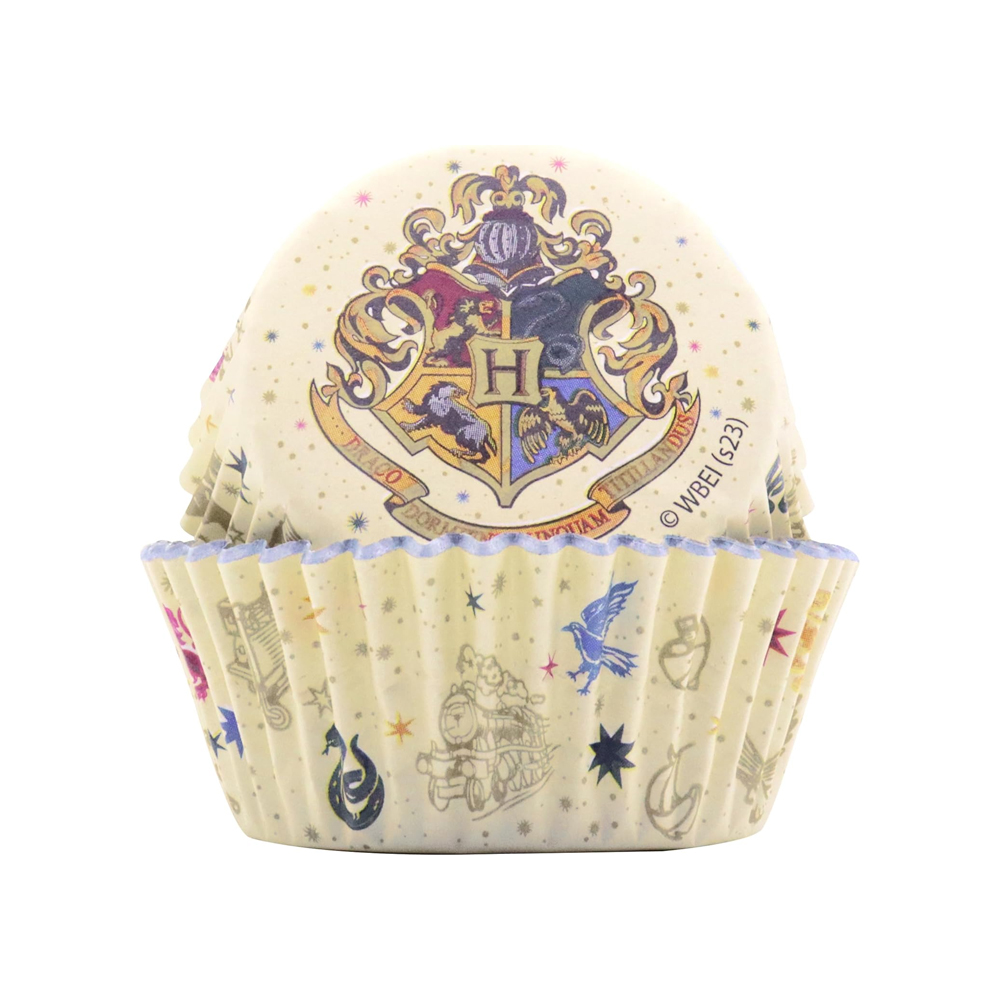 HARRY POTTER FOIL CUPCAKE CASES PACK DE 30 UNIDADES WHITE - 4