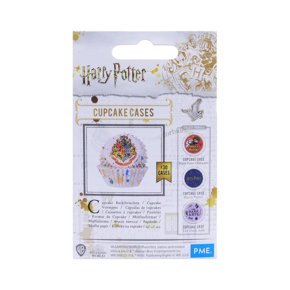 HARRY POTTER FOIL CUPCAKE CASES PACK DE 30 UNIDADES WHITE - 6