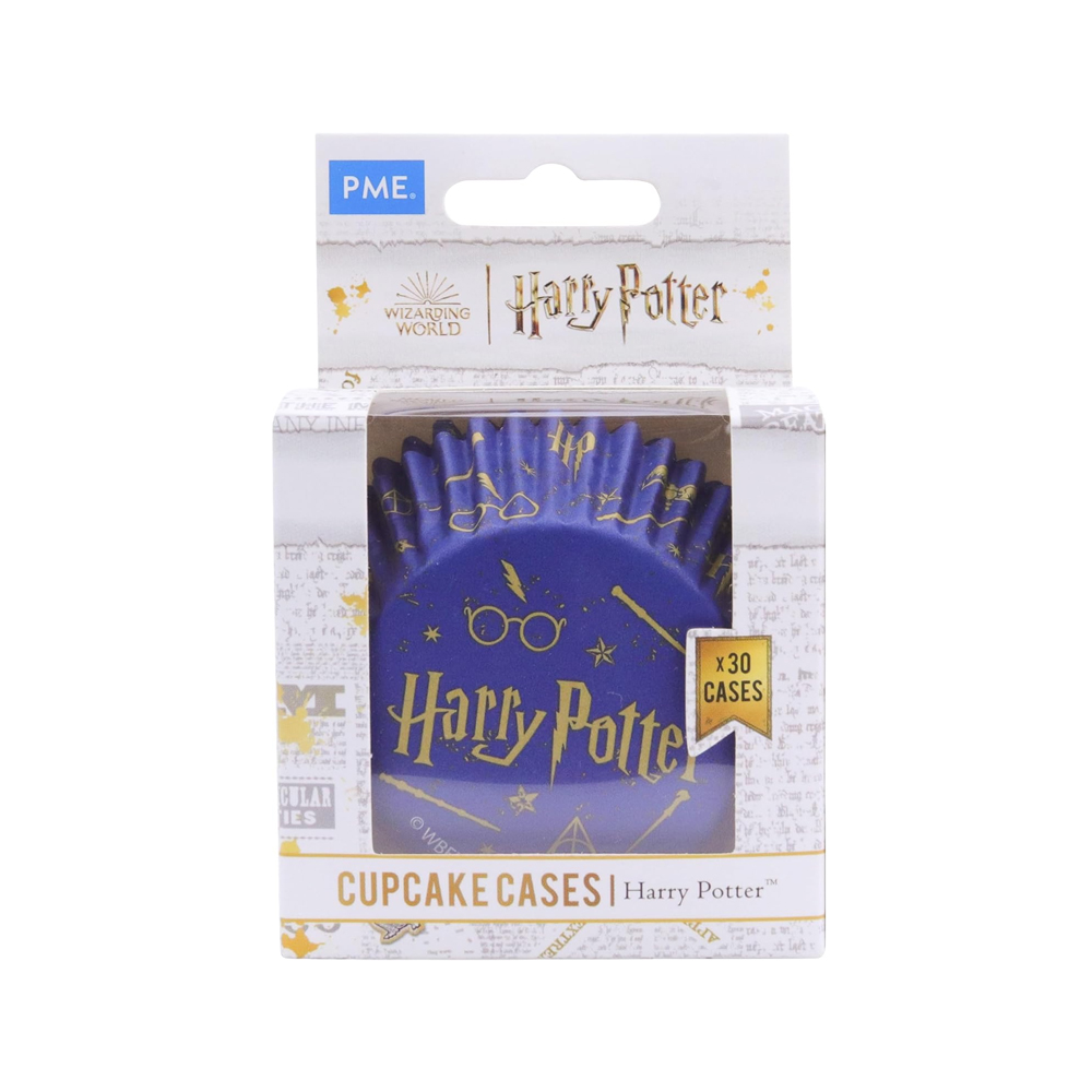 HARRY POTTER FOIL CUPCAKE CASES PACK DE 30 UNIDADES BLUE - 2