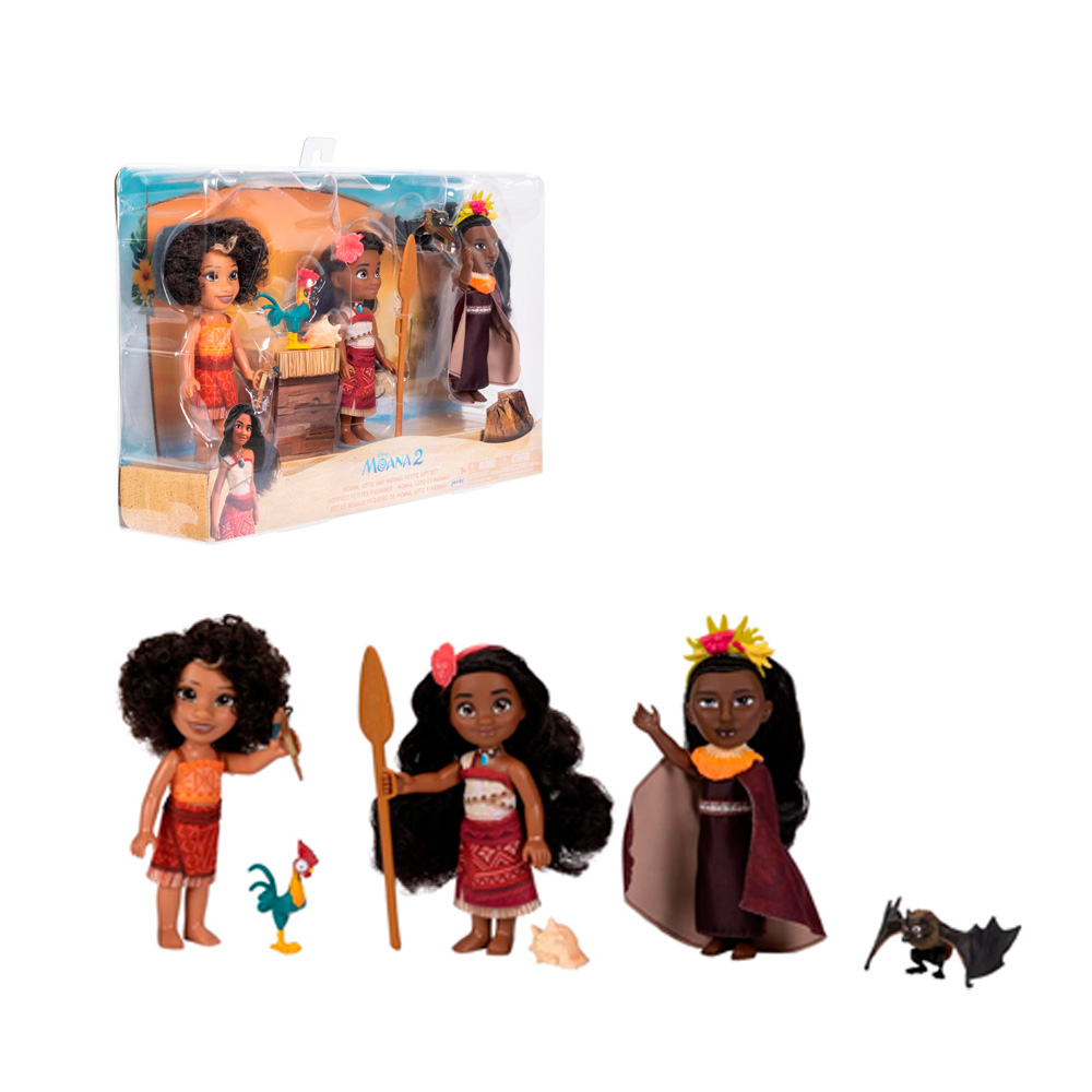 DISNEY MOANA 2 MOANA LOTO MATANGI PETITE SET - 1