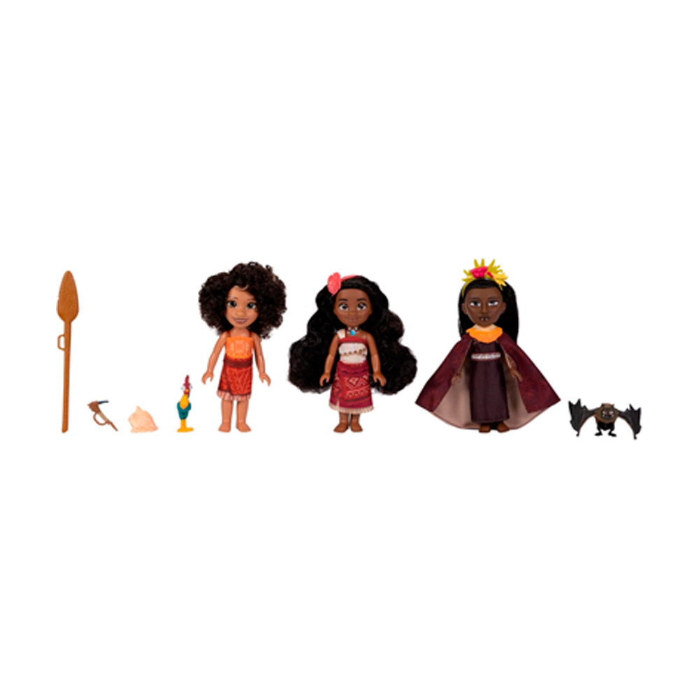 DISNEY MOANA 2 MOANA LOTO MATANGI PETITE SET - 3