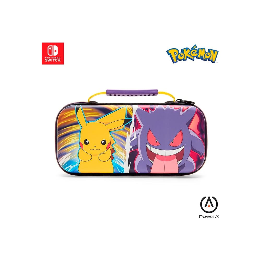 POKEMON PIKACHU GENGAR FUNDA POWERA NINTENDO SWITCH - 6