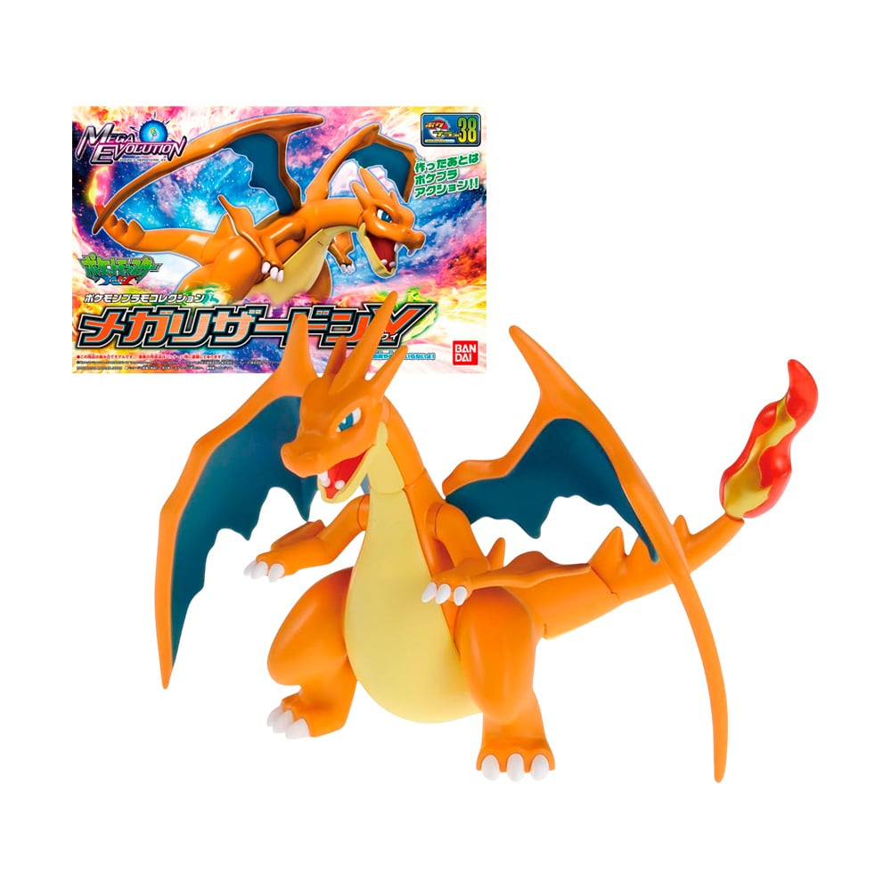 BANDAI SPIRITS MODEL KIT POKEMON MEGA CHARIZARD Y - 1