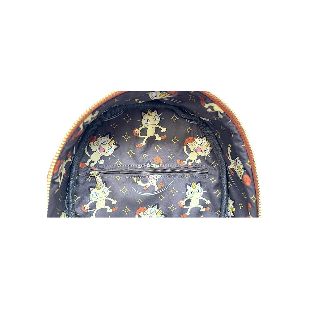 MOCHILA LOUNGEFLY POKEMON MEOWTH COSPLAY - 5