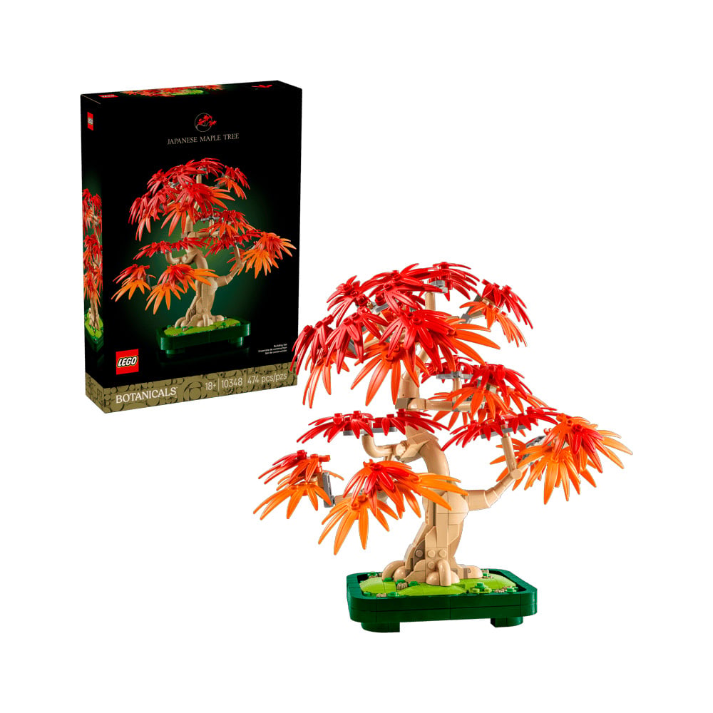 LEGO BOTANICALS JAPANESE RED MAPLE BONSAI 10348 - 1