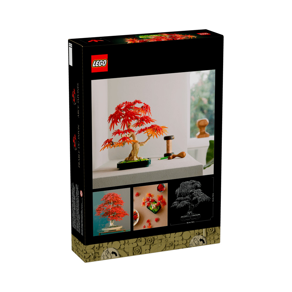 LEGO BOTANICALS JAPANESE RED MAPLE BONSAI 10348 - 6