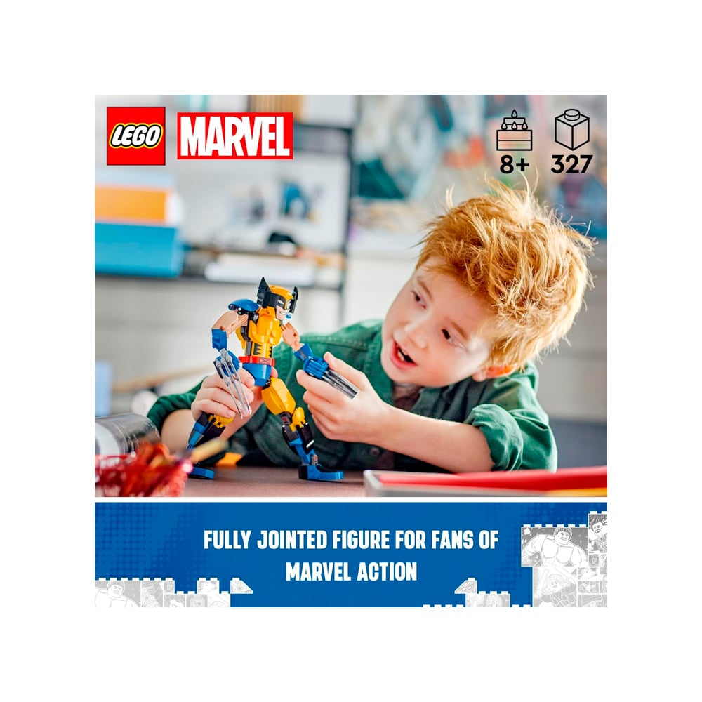 LEGO MARVEL WOLVERINE CONSTRUCTION FIGURE 76257 - 2