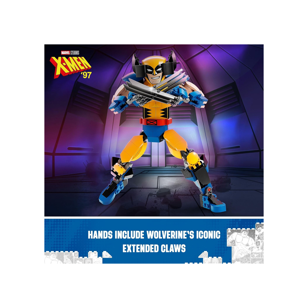 LEGO MARVEL WOLVERINE CONSTRUCTION FIGURE 76257 - 3