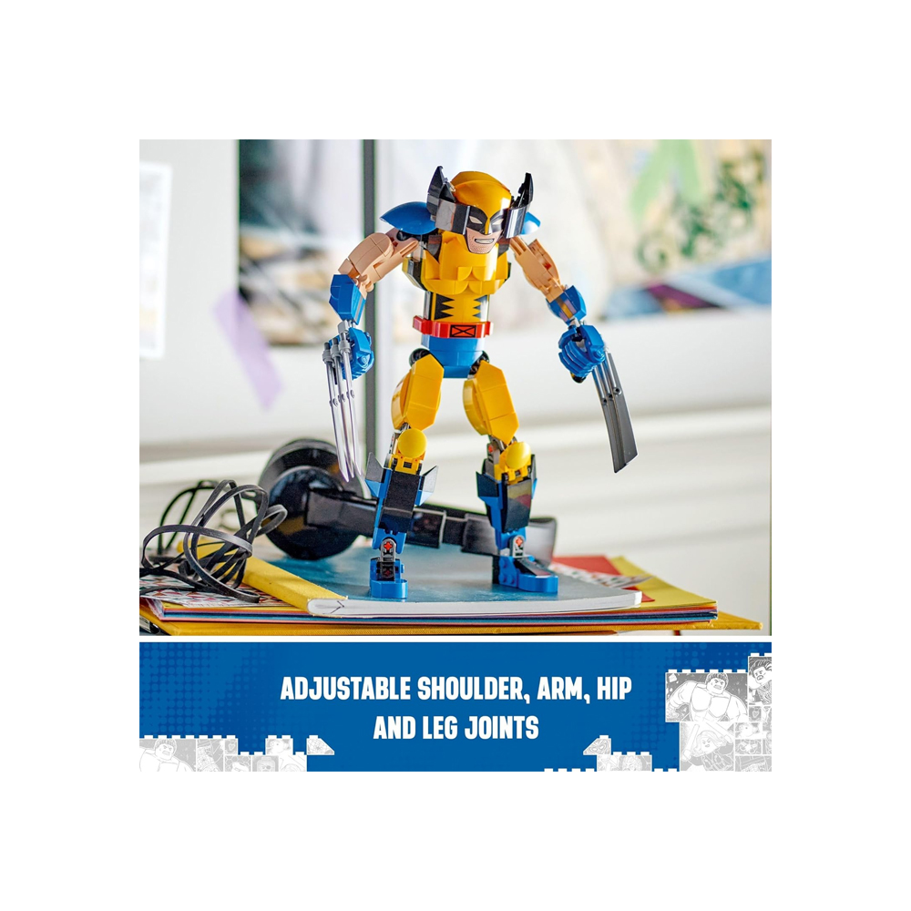 LEGO MARVEL WOLVERINE CONSTRUCTION FIGURE 76257 - 4