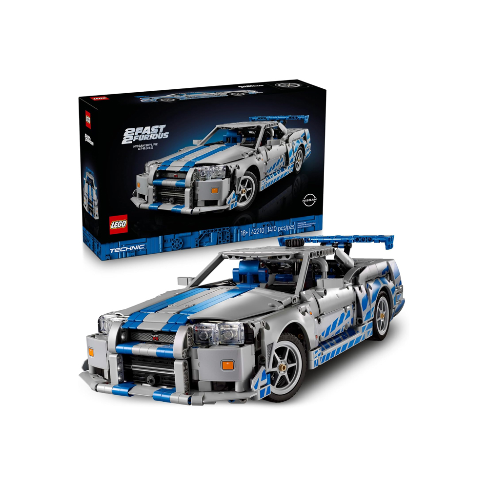 LEGO TECHNIC FAST 2 FURIOUS NISSAN SKYLINE GT R R34 42210 - 1