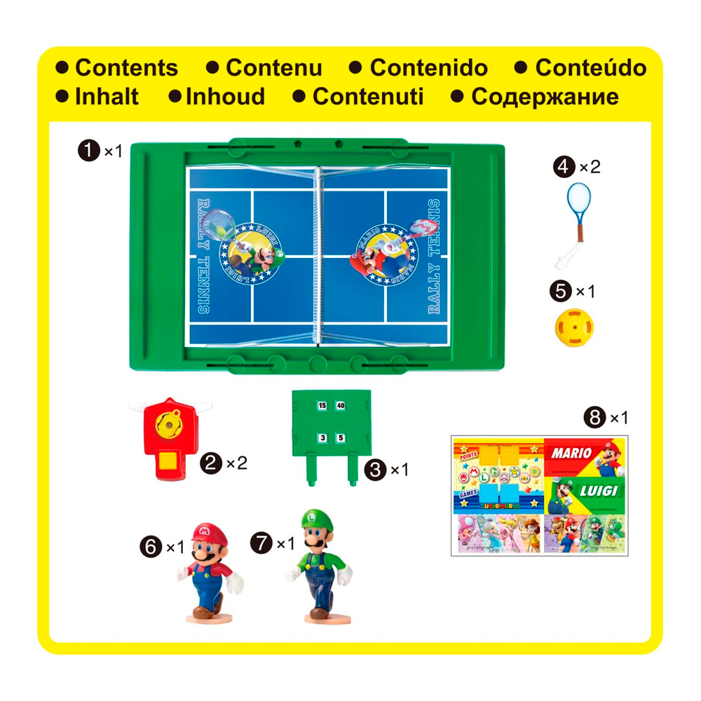 SUPER MARIO RALLY TENNIS ACTION GAME MARIO Y LUIGI - 3