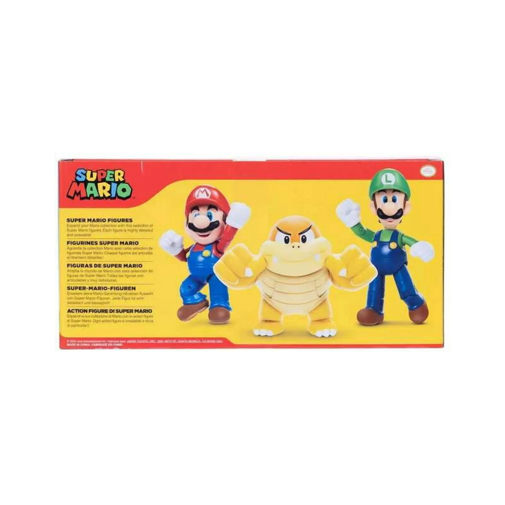 NINTENDO SET DE 3 FIGURAS DE ACCION DE MARIO LUIGI BOOM BOOM - 5
