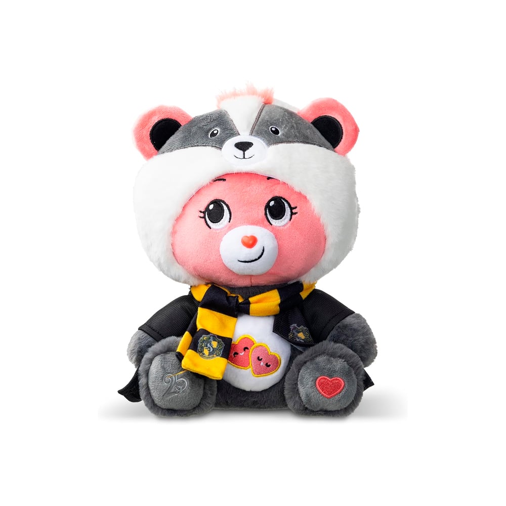 PELUCHE CARE BEARS HARRY POTTER HUFFLEPUFF HOUSE 30 CM - 3