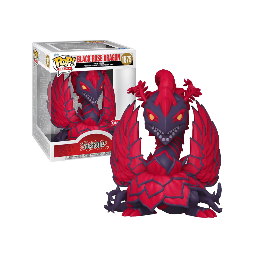 FUNKO POP DELUXE YU GI OH BLACK ROSE DRAGON 1875 - 1